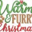 Warm & Furry christmas Embriodery Designs