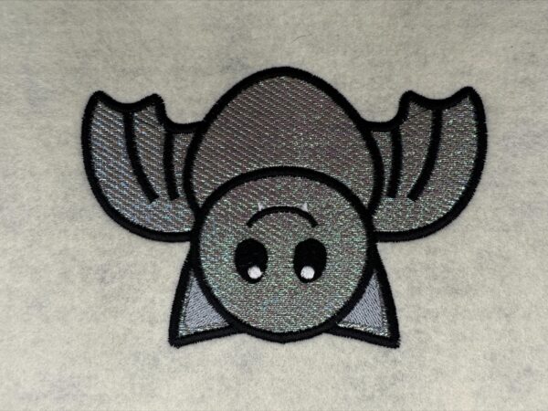free bat embroidery design