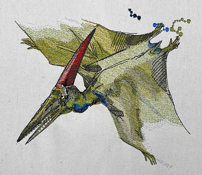 Dinosaur 2 embroidery design