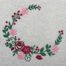 Floral Frame 1 embroidery design