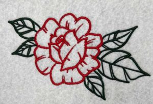 Floral Frame 5 embroidery design
