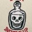 don't bottle up embroidery design