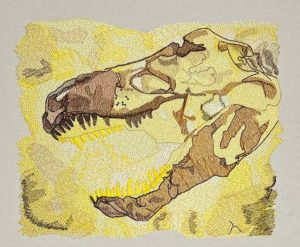 Jumbo Dinosaur 2 embroidery design