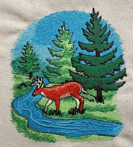 Nature Trail embroidery design