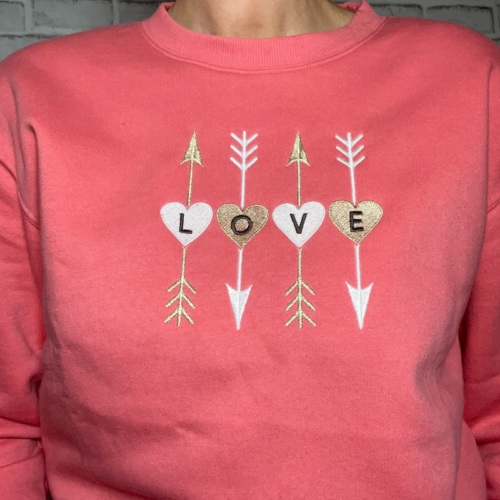 Love Arrows sweatshirt