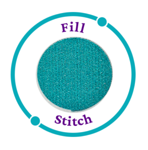 Fill Stitch Embroidery Digitizing Example