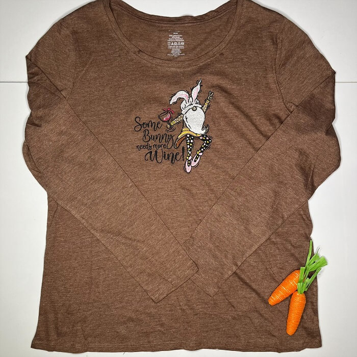 Easter Design Bundle Shirt Stitch out
