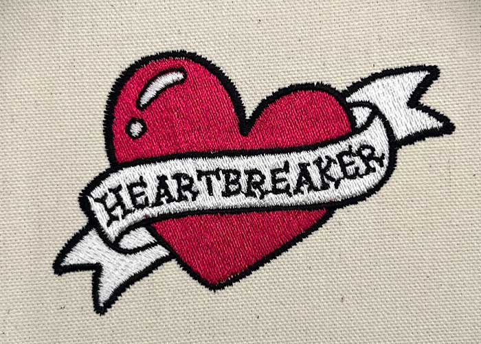 Grunge Girls Heartbreak 1 embroidery design