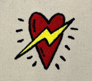 Grunge Girls Heartbreak 4 embroidery design