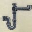 drain pipes embroidery design