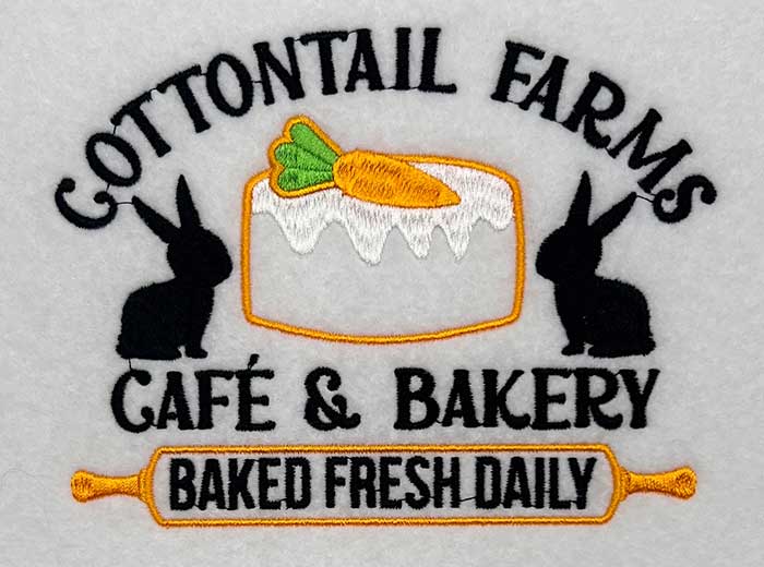cottontail bakery embroidery design