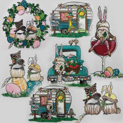 easter bundle 1 embroidery designs