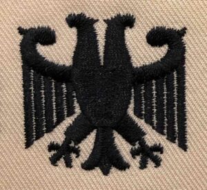 Eagle embroidery design