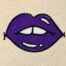 mouth embroidery design
