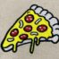 pizza embroidery design
