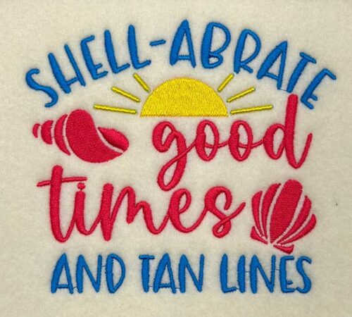shellabrate embroidery design
