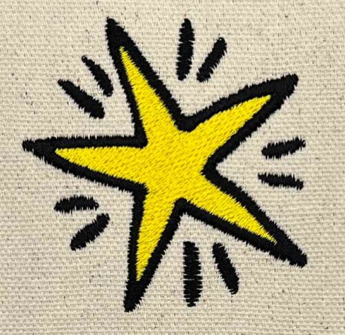 Grunge Girls Star 1 embroidery design