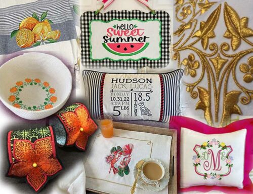 10+ Creative Ways to Personalize & Enhance Your Home Decor with Machine Embroidery