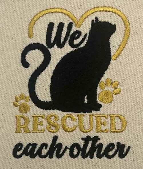 Each Other embroidery design