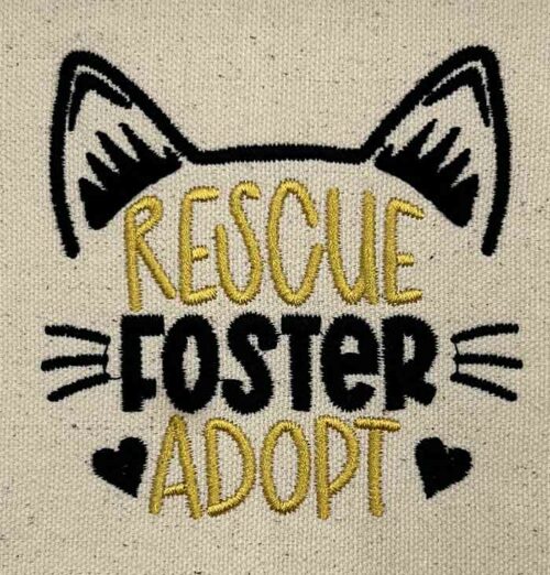 reduce adopt eembroidery design