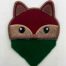 Fox Bookmark-Embroidery Design