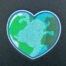 Heart Earth-Embroidery Design