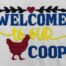 welcome to our coop embroidery design