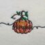 Hello Pumpkin embroidery design