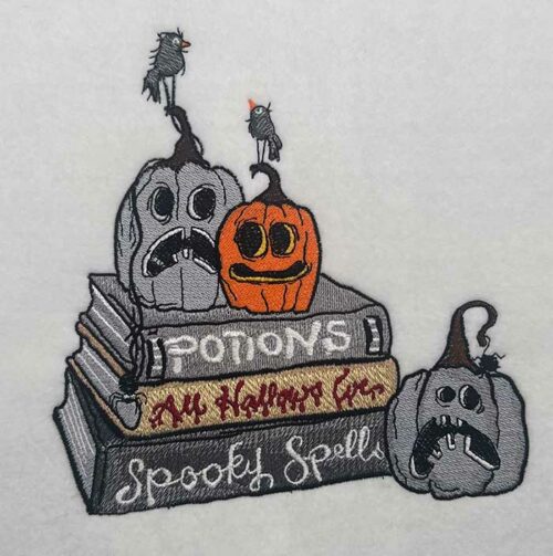 Spooky Spells embroidery design