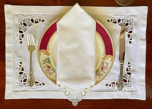 ITH napkin and placemat project