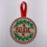 Christmas Ornament Believe embroidery design