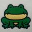 frog embroidery design