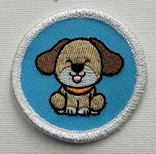 Cute Cuddly Critters Dog Patch embroidery design