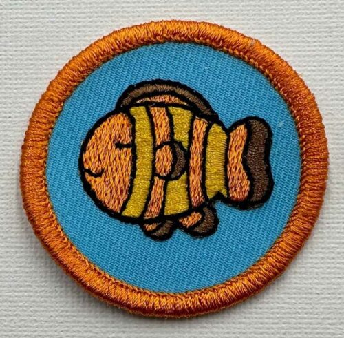 Cute Cuddly Critters Fish Patch embroidery design