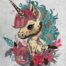 Cute Unicorn 2 embroidery design