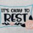 its okay to rest embroidery design