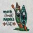 paddle out embroidery design