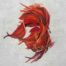 Beautiful Betta Fish 2 embroidery design