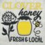 clover honey embroidery design