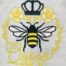 queen bee embroidery design