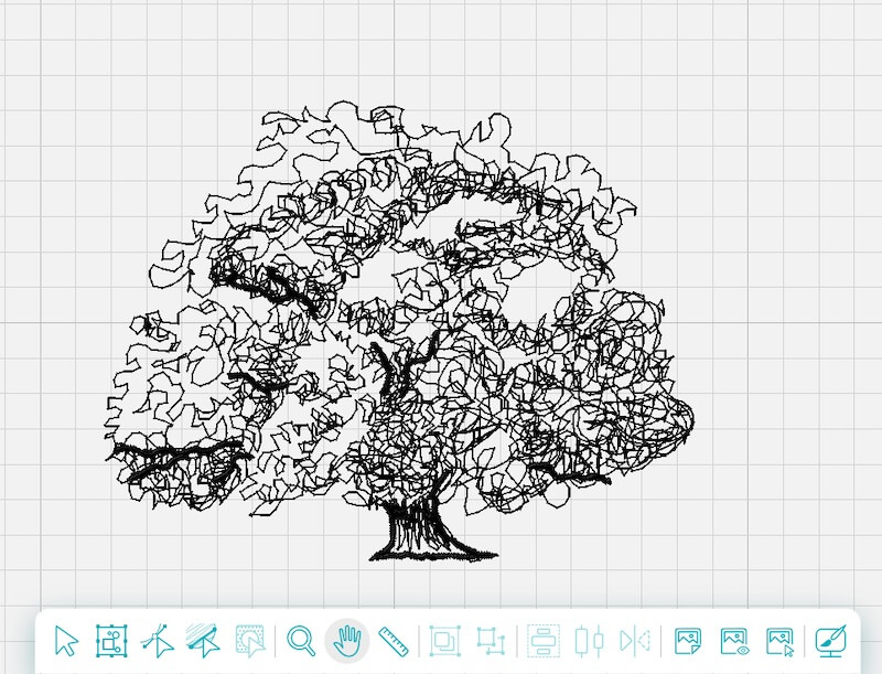 nature blog doodled tree