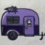 spooky camper embroidery design