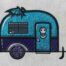 spooky camper applique embroidery design