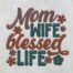 mom wife embroidery design